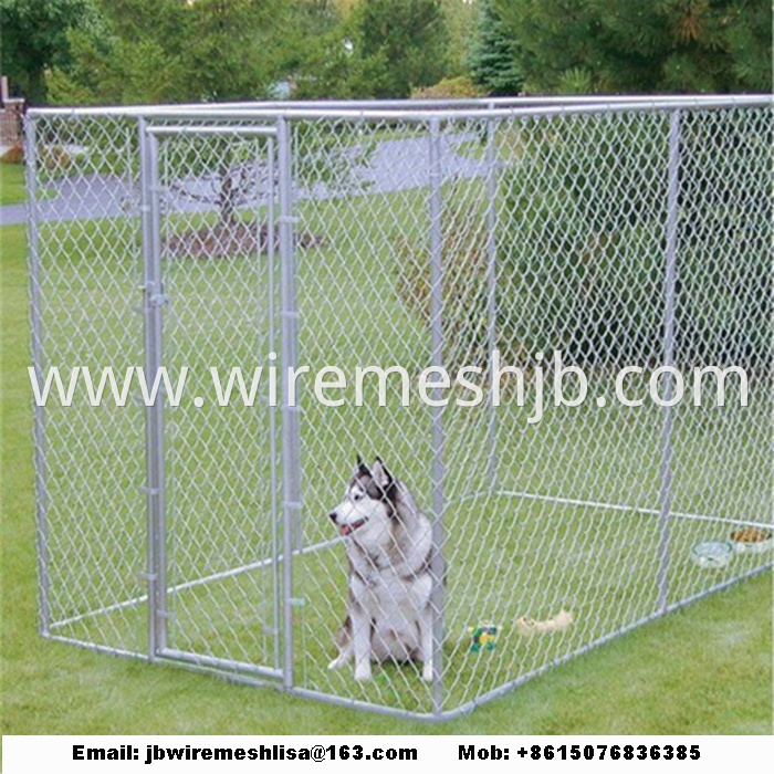 Galvanized Chain Link Dog Kennels